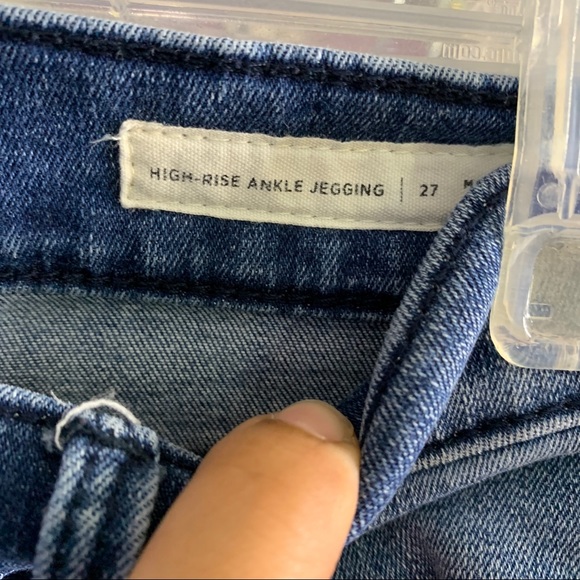 PacSun-High Rise Ankle Distressed Jeggings size 27 - Picture 11 of 12